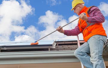 Weisdale soft wash roof cleaning